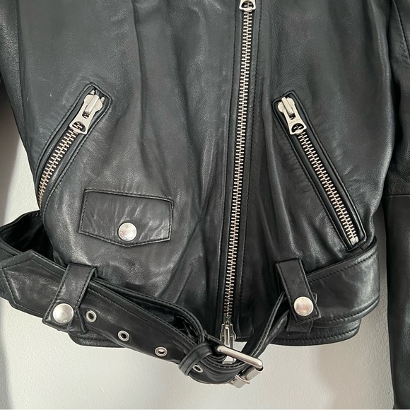 Aritzia Wilfred Free Lennon Biker Jacket - Picture 10 of 16